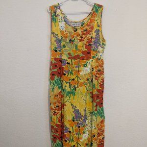 Jam's World Floral Midi-dress